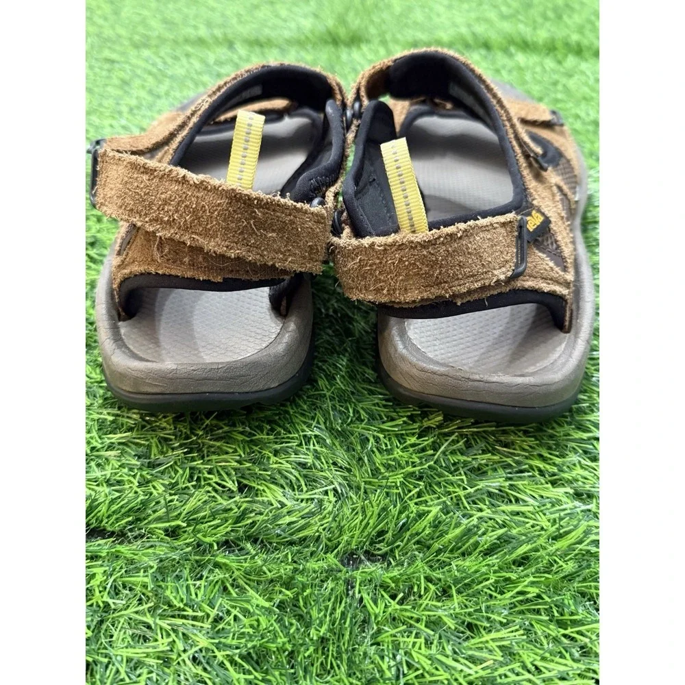 Teva Trailpulse River Sandal Outdoor Water Hiking Leather Suede Men's 8 W 10